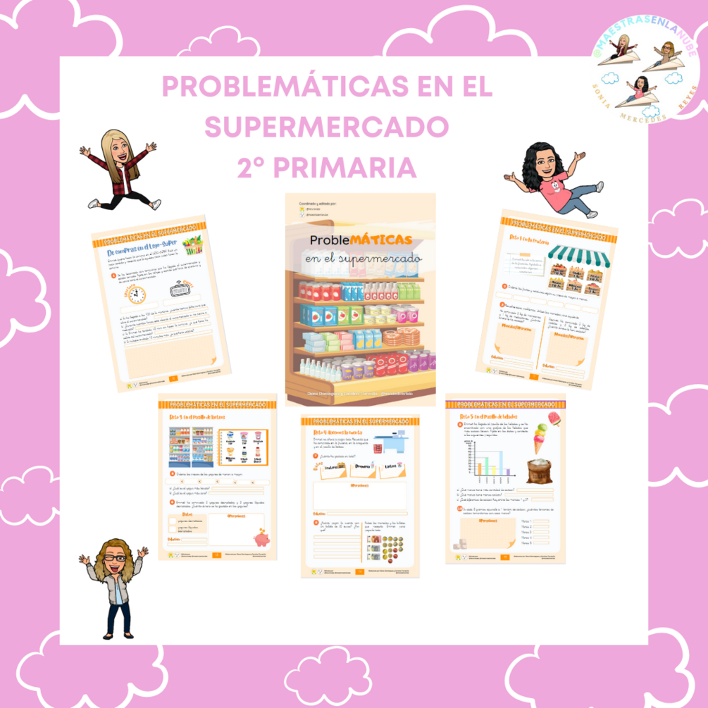 Problemáticas en el supermercado 2º Primaria.