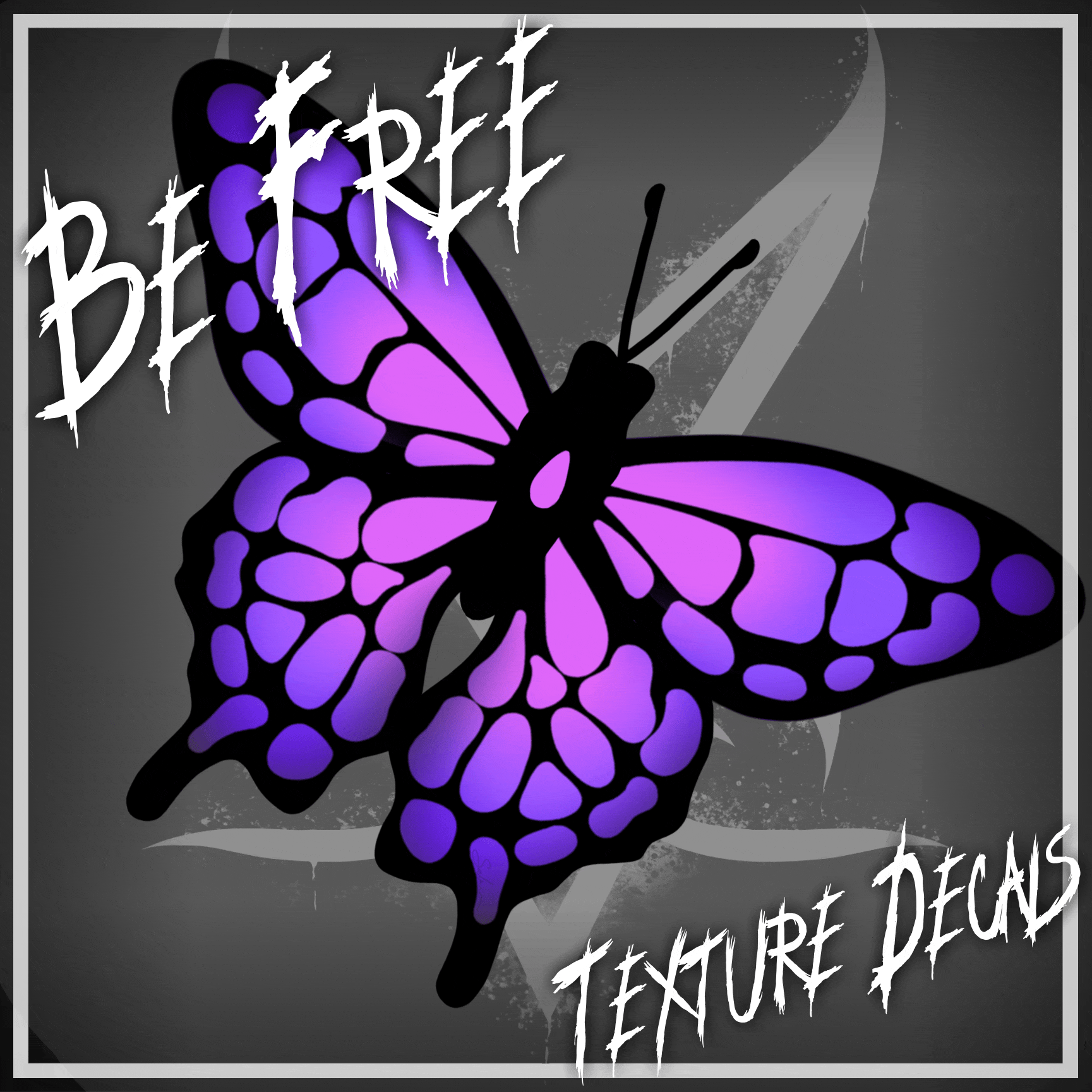 🦋 Be Free | NITRO FREE Butterfly Decals 🦋