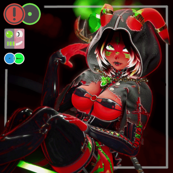 Nagir | Female | PC + Opti + Quest | VRCFT & VRCFury