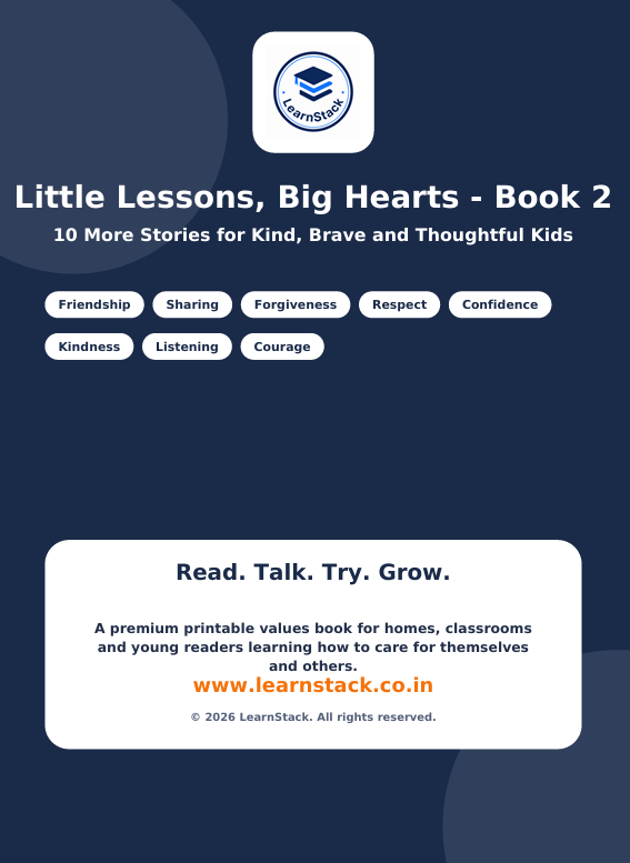 Little Lessons, Big Hearts — Book 2: 10 Stories About Friendship, Sharing, Forgiveness, Respect & Confidence preview image 16