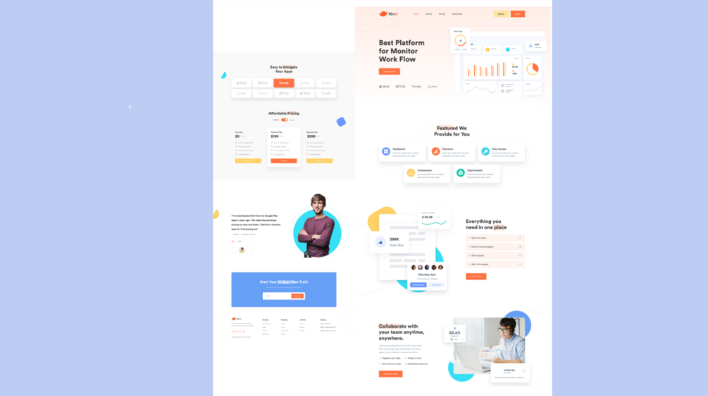 Landing Page UI Kit