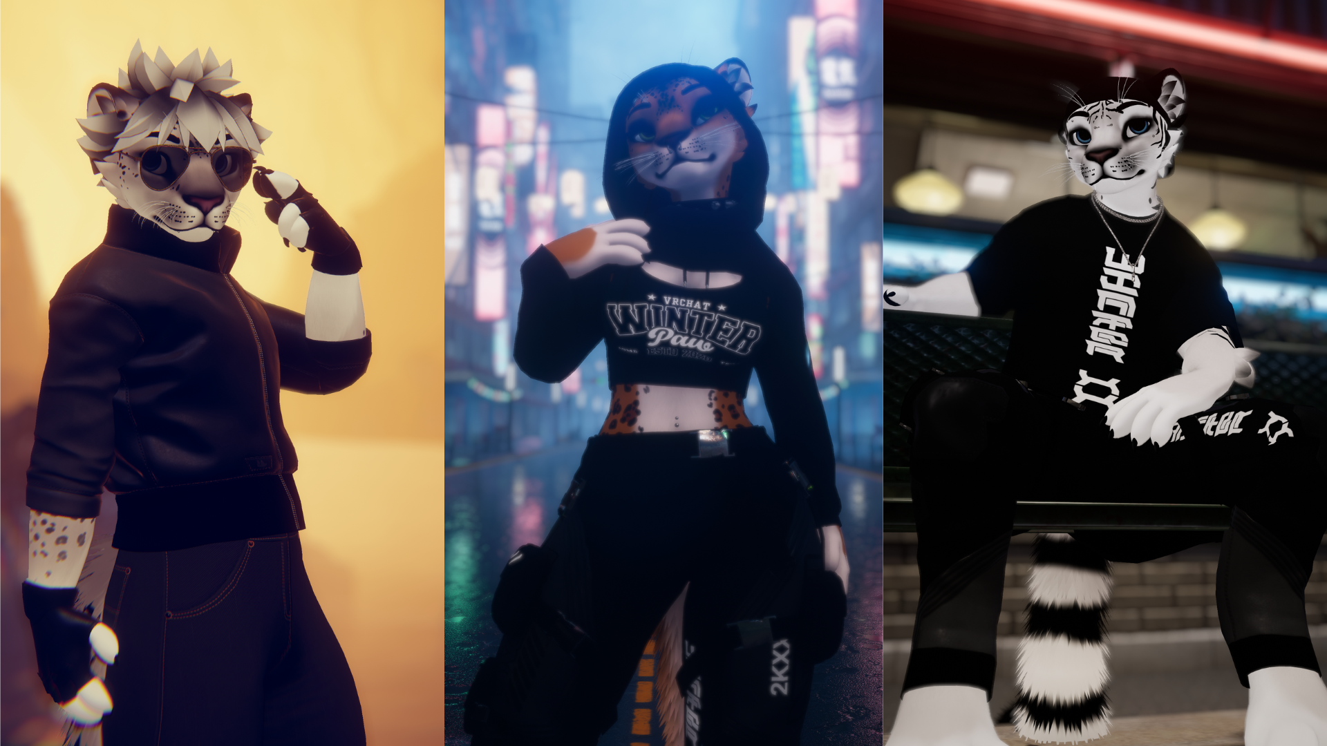 Winterpaw Feline ~ VRChat + VTuber thumbnail 3