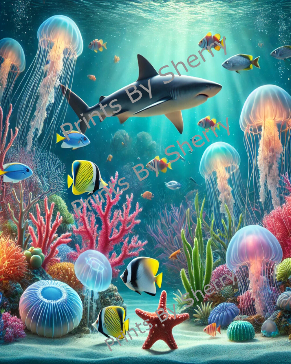 Under the sea printable art