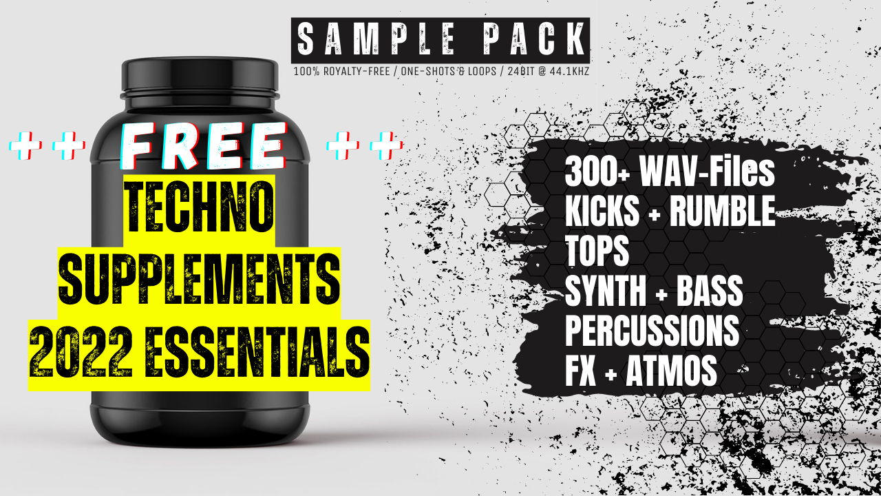 Free techno deals sample pack