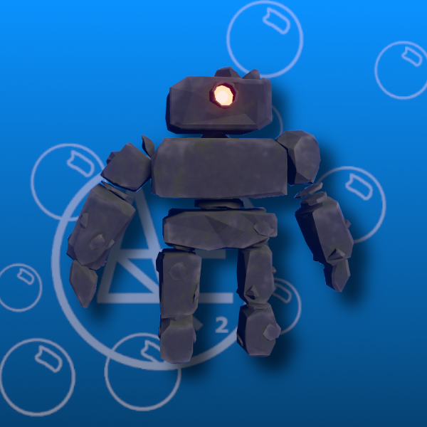 Free Rigged Golem Prefab