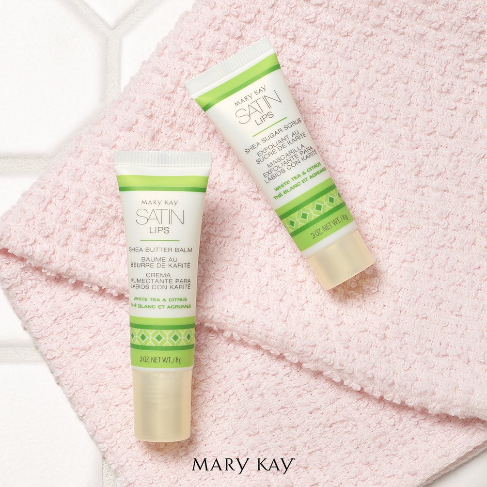 White Tea & Citrus Satin Lips Set
