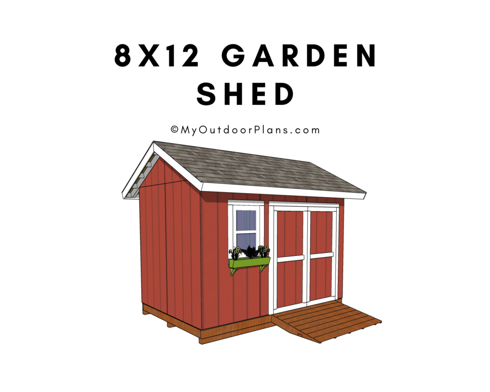 shed plans 8x12