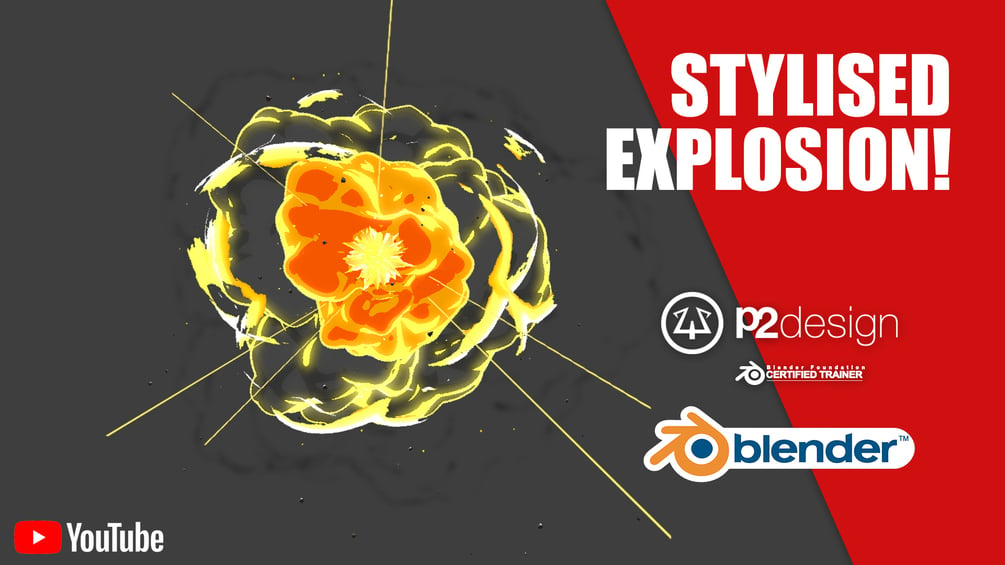 Stylised Explosion - Blender Tutorial