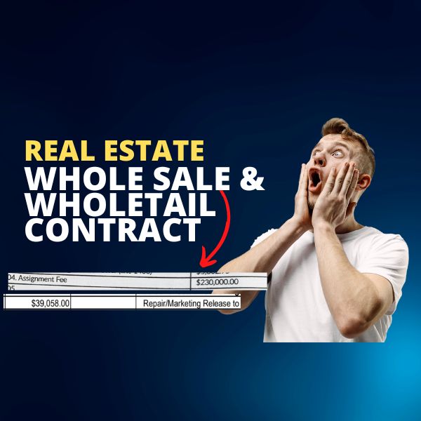 Limited Release My Wholesale/Wholetail Contract The Real Estate Trapper