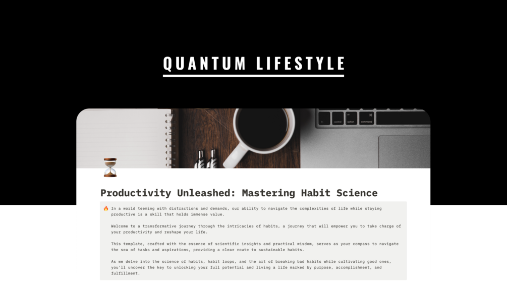 Productivity Unleashed: Mastering Habit Science