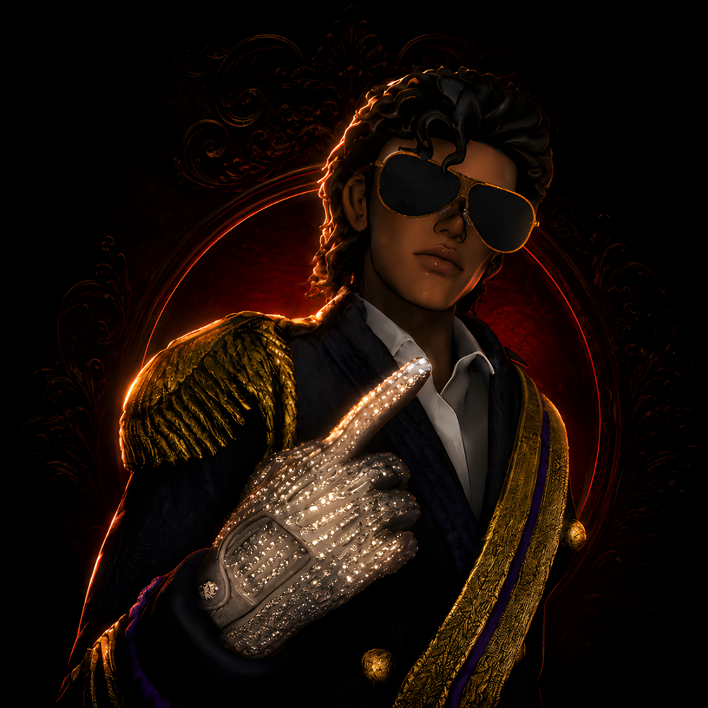 Mikael — Studded Rebellion, black studded jacket