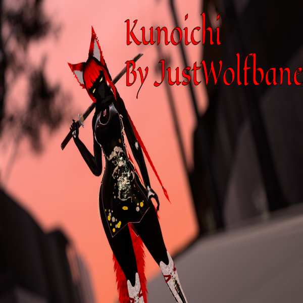 Kunoichi VRChat Avatar 3.0 [FBT Ready]