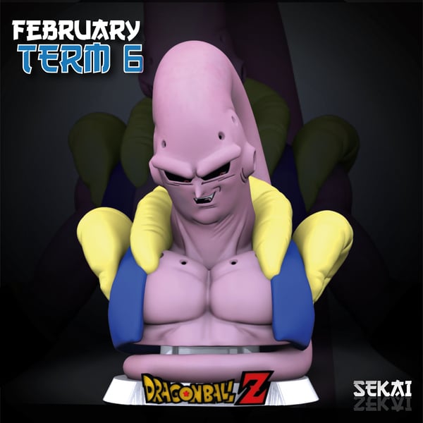 Super Boo Gotenks Bust - Sekai 3D Models - Tested and Ready for 3D printing