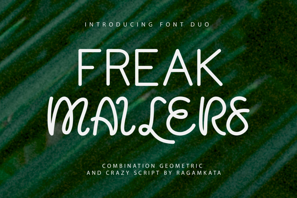 Freak Mailers Font Duo
