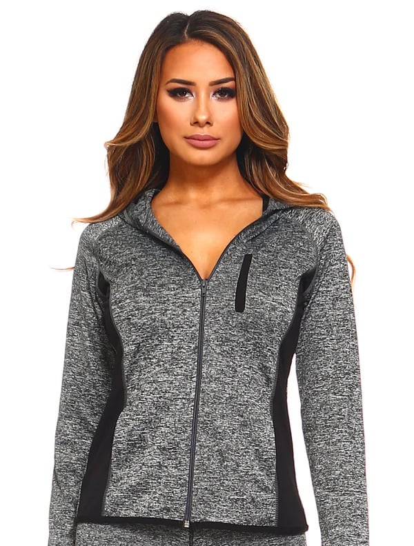 Women's Activewear Jacket, Full Zip Up Hoodie | Wear Sierra