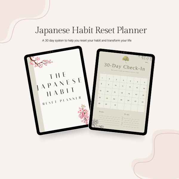 Break Bad Habits Without Willpower | The Japanese Habit Reset Planner