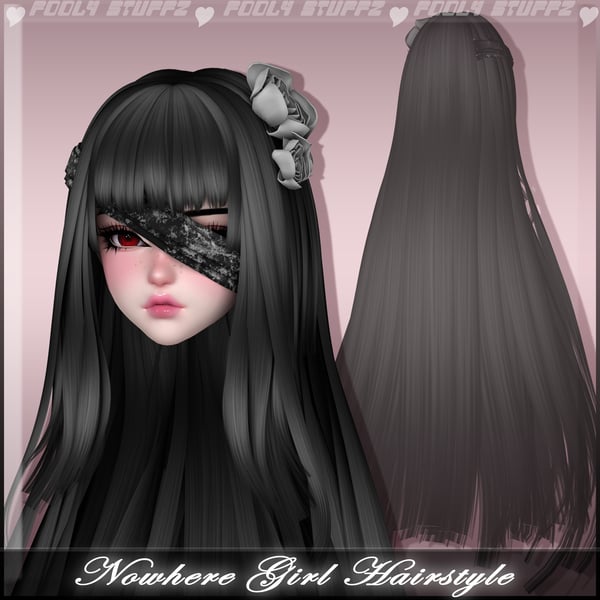 ❥-┊ Nowhere Girl Hairstyle ┊ Commercial Use