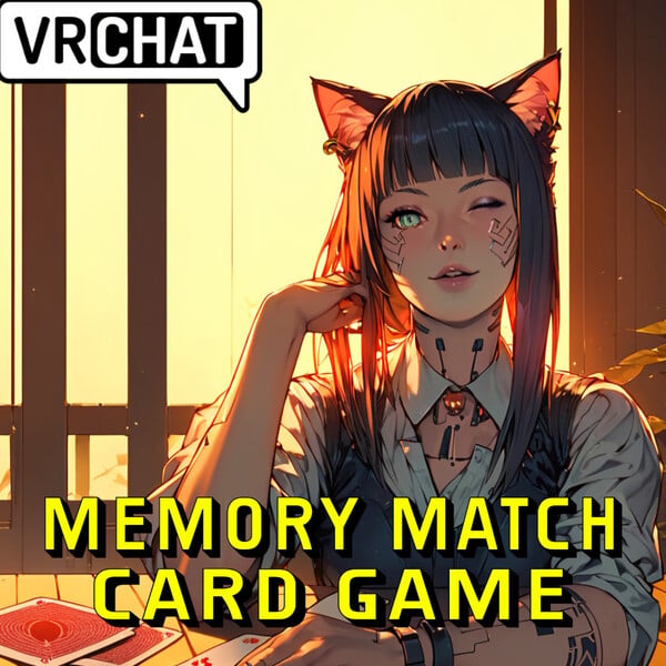 VRChat Networked Memory Match Game preview