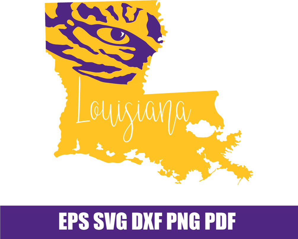 Tigers SVG, DXF, PNG, and EPS Cricut-Silhouette Instant Digital