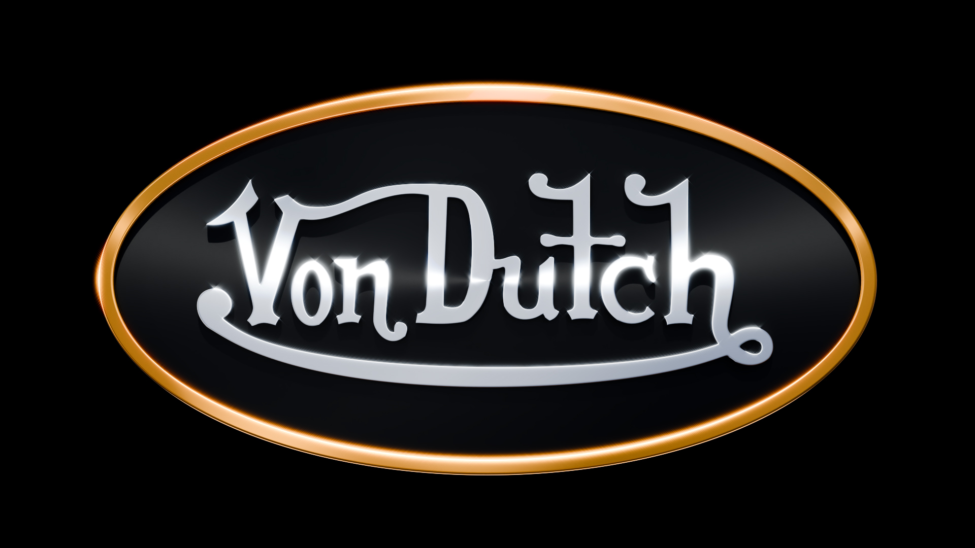 Free 3D Von Dutch Logo Blender 