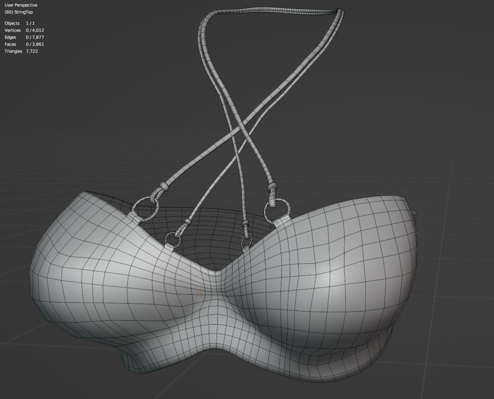 Mod The Sims - Base Game Bra & Bikini Replacement Meshes fixed for