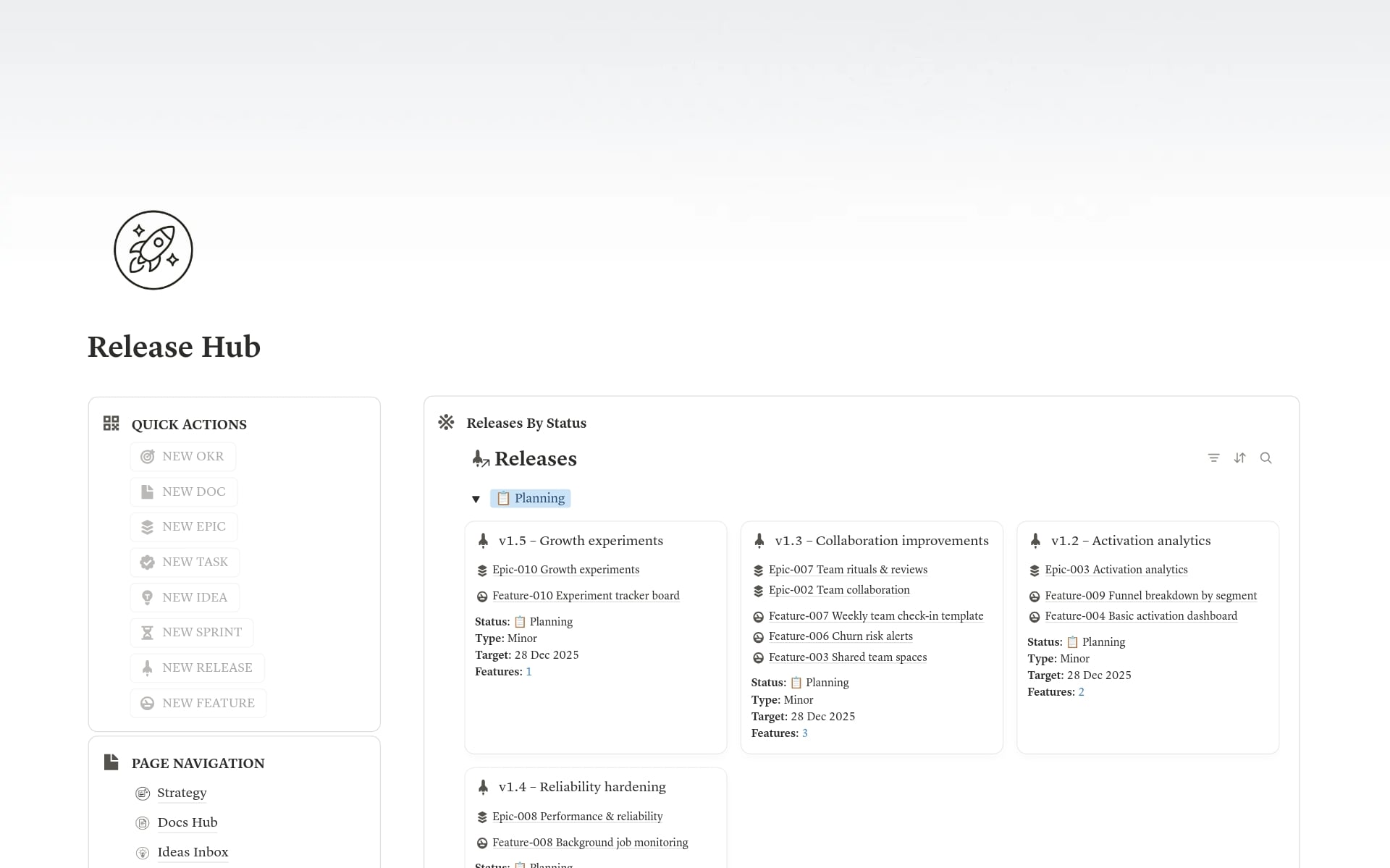 Product Strategy & Roadmap OS - For Product Leaders - view 3