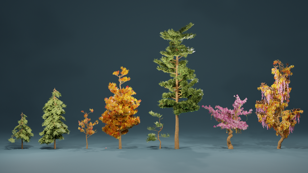 Low Poly Tree Generator