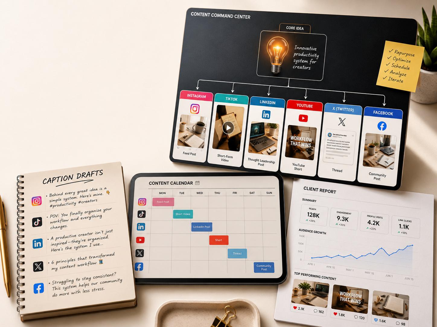 Social Media Manager — what's inside the pack
