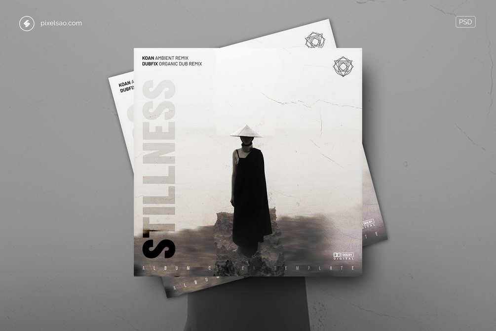Stillness – Album Cover Template