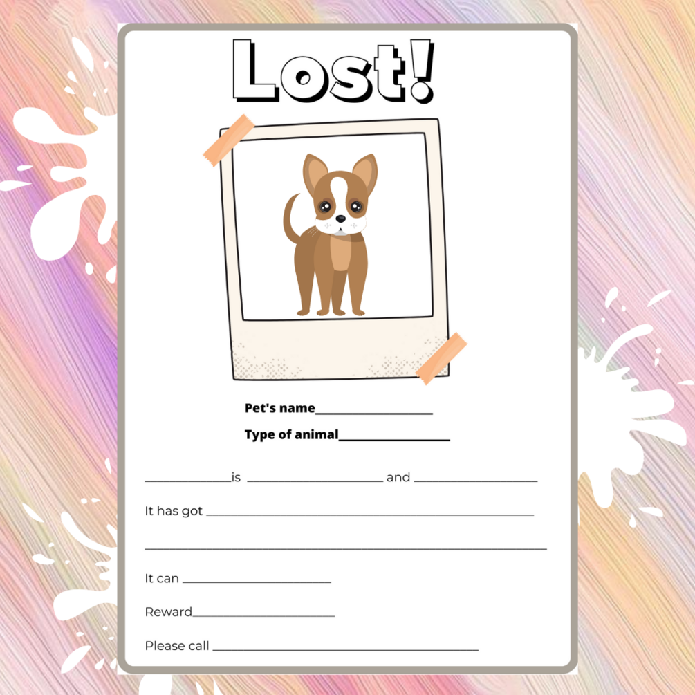 I LOST MY PET!