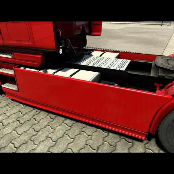 Jupes lisse pour torpedo rjl chassis 4x2 by 3D model art ets2