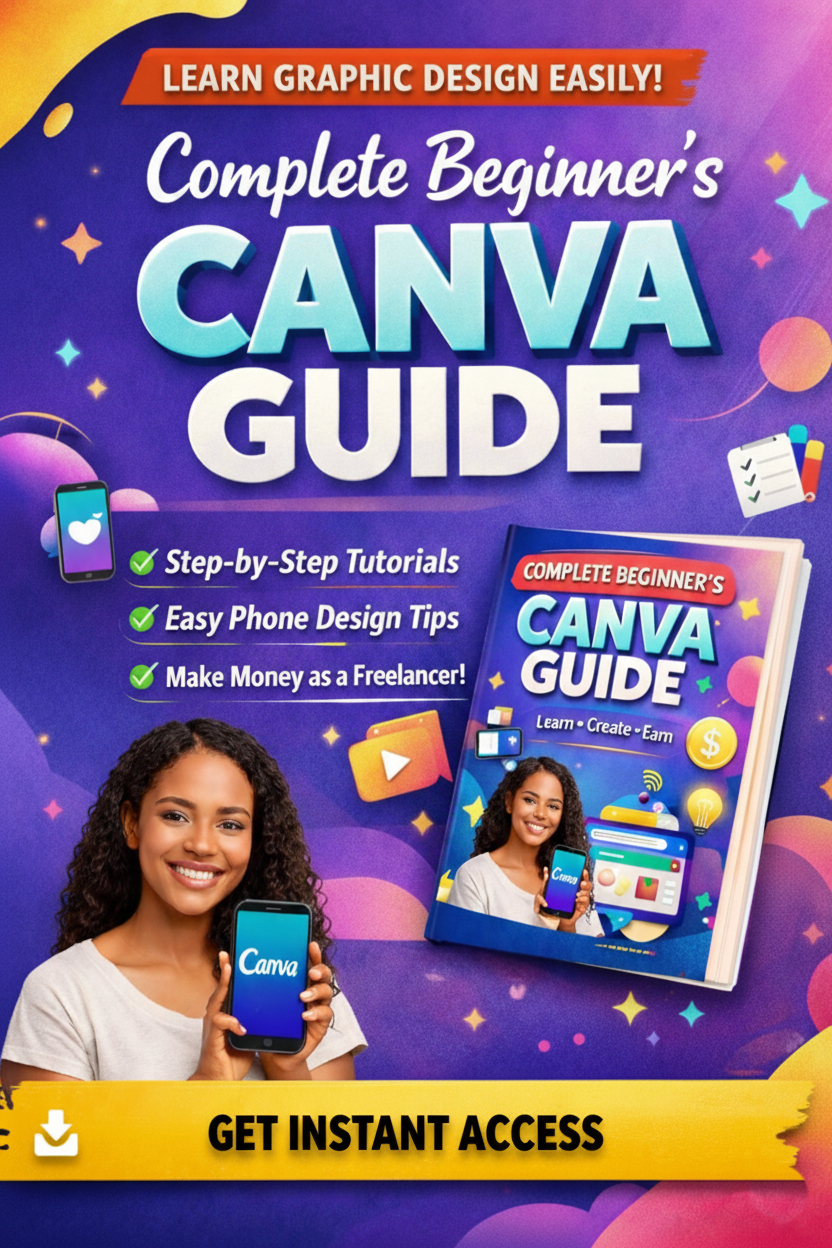 Complete Beginners Canva Guide_ Start earning like a pro.