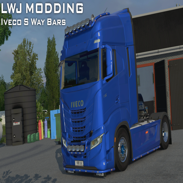 [ETS2] Iveco S Way Light Bar Pack by L.W.J Modding