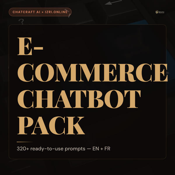 ChatCraft AI E-commerce Pack