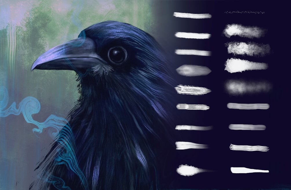 Texture Brush Pack for Procreate by margaw