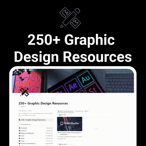 250+ Graphic Design Resources