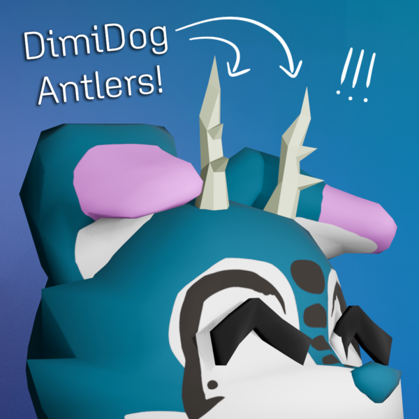 DimiDog Antlers