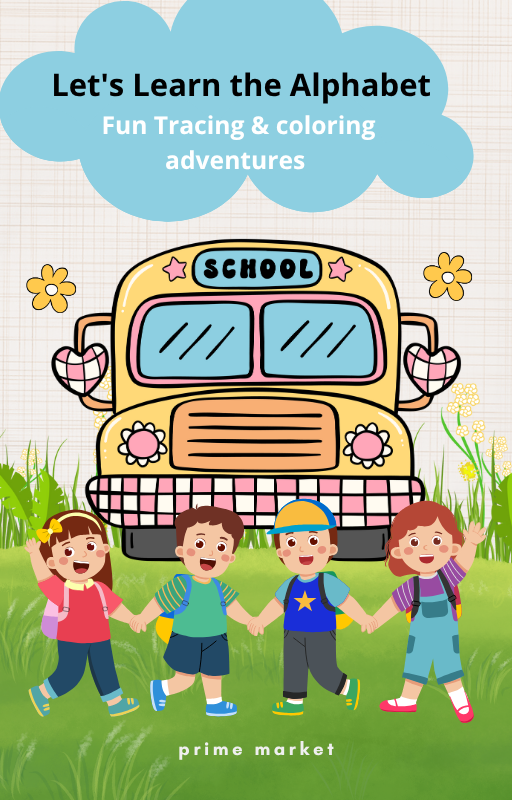 "Let's Learn the Alphabet – Fun Tracing & Coloring Adventures!"