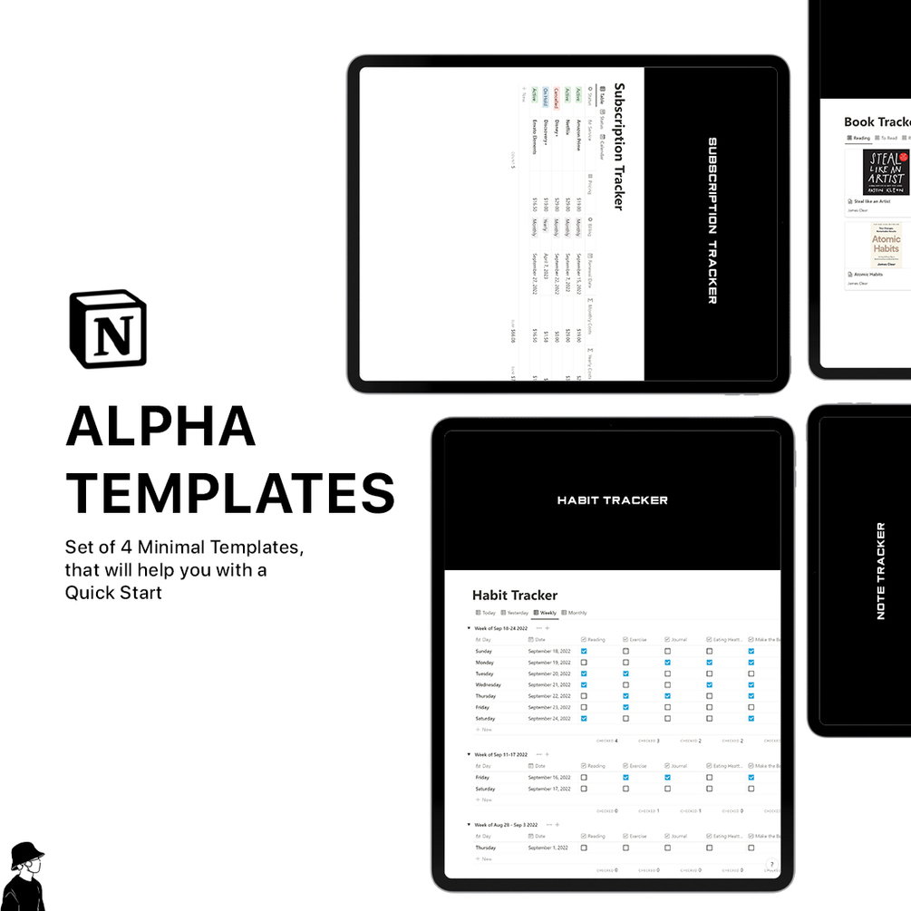 Alpha Templates Notion