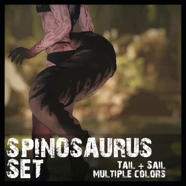 Spinosaurus Set - Optimized VRChat Accessories