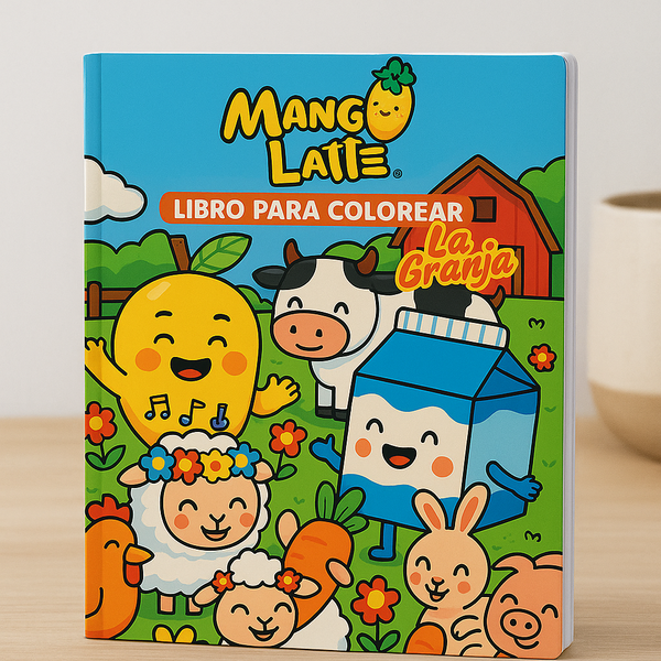 Libro para Colorear Infantil MangoLatte