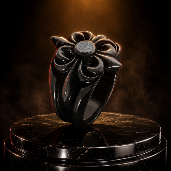 ✧ FIORE NERO ✧ — FREE in Discord · Luxury Ring for VRChat