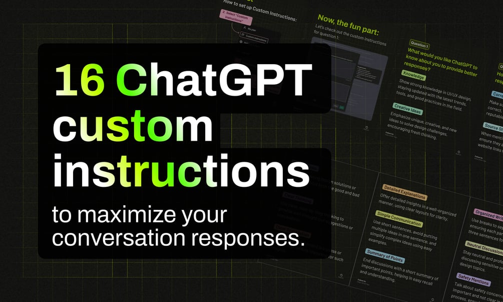 Why ChatGPT custom instructions are such a big deal