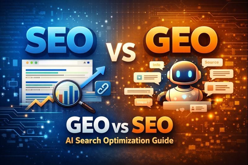 GEO vs SEO Explained: How AI Search Is Changing Content Optimization in 2026