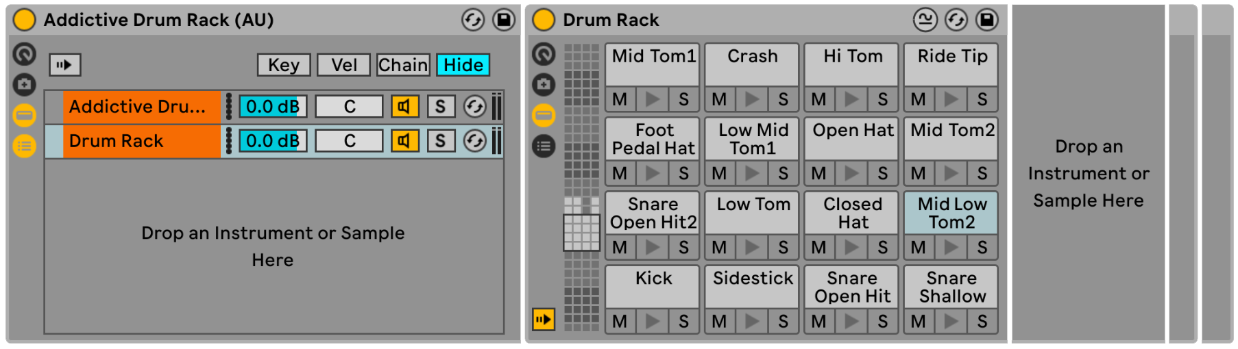 Addictive on sale drums ableton