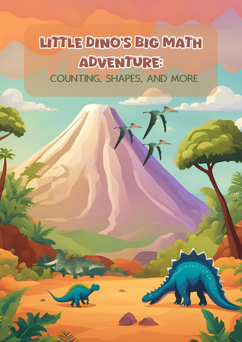 Little dino s big math adventure busy book