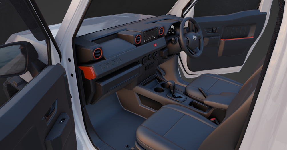 Toyota Hilux Rangga/Champ 3D Model