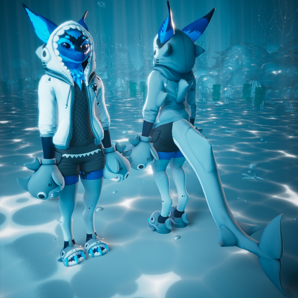 Shork Attack Nardoragon showcase render 1
