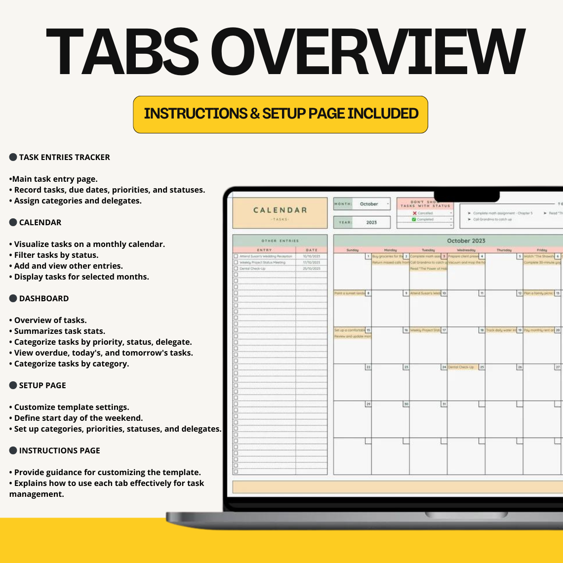 To Do List, Task Tracker, and Productivity Planner