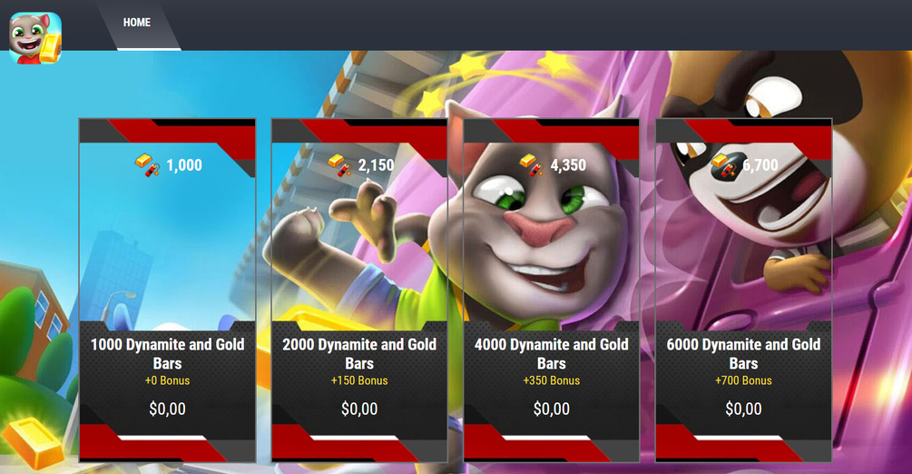 Talking Tom Gold Run Cheat